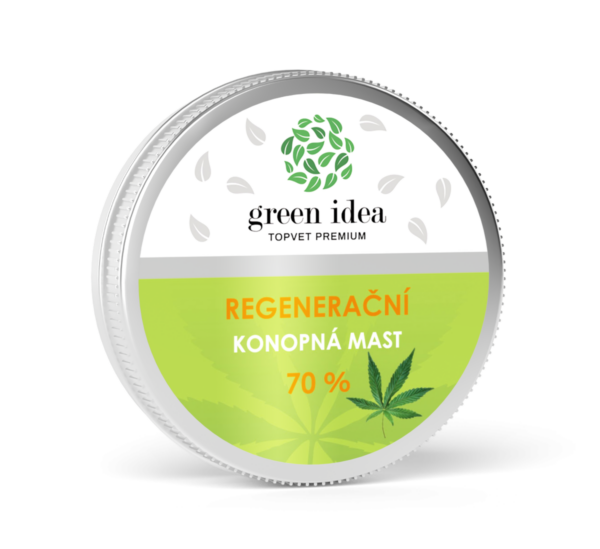 Green Idea Regenerační konopná mast 70% 100ml