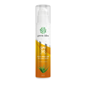 GREEN IDEA  Aloe vera opalovací mléko SPF 50 200ml