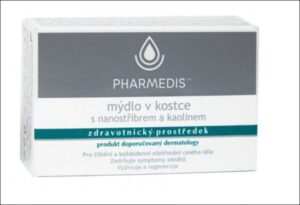 PHARMEDIS tuhé mýdlo se stříbrem a kaolinem 100g