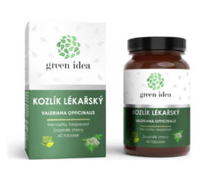 GREEN IDEA Kozlík lékařský 60tb bylinný extrakt