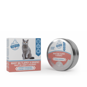 TopVet Mast na tlapky a drápky pro kočky 30 ml