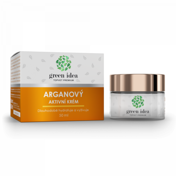 GREEN IDEA Arganový aktivní krém 50 ml