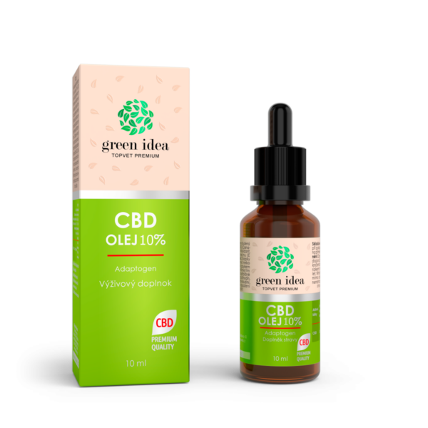 GREEN IDEA CBD olej 10 % 10 ml