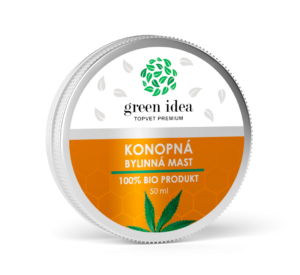 GREEN IDEA Konopná mast 50 ml