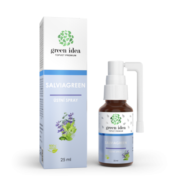 GREEN IDEA Salviagreen - ústní sprej 25 ml