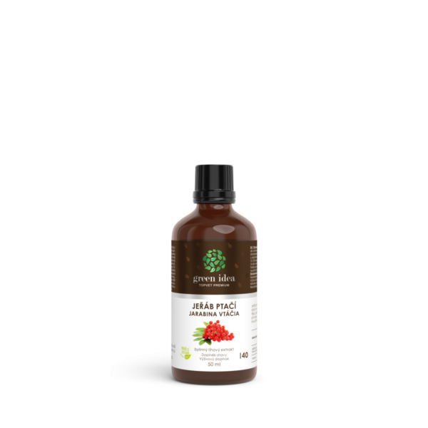 GREEN IDEA Jeřáb ptačí - kapky 50 ml