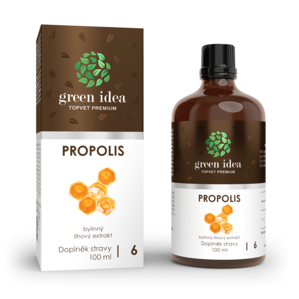 GREEN IDEA Propolis tinktura - kapky 100 ml