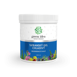 GREEN IDEA Tatranský bylinný gel - chladivý 250 ml