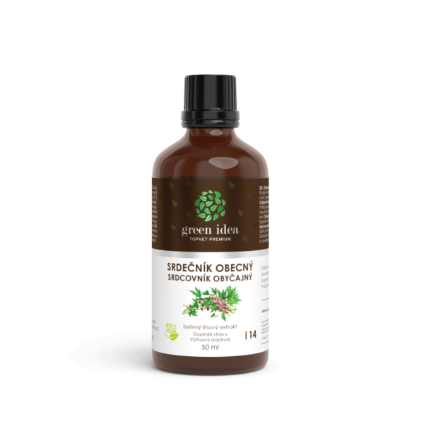 GREEN IDEA Srdečník obecný - kapky 50 ml