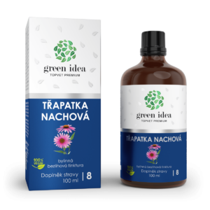 GREEN IDEA Třapatka, Echinacea - bezlihová tinktura 100 ml