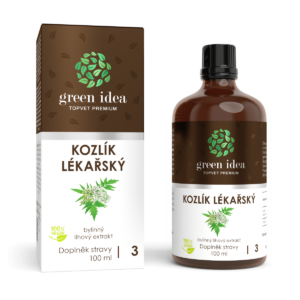 GREEN IDEA  Kozlík Lékařský 100 ml - Baldriánské kapky