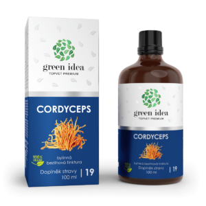 GREEN IDEA Cordyceps - bezlihová tinktura 100 ml