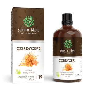 GREEN IDEA Cordyceps tinktura - kapky 100 ml