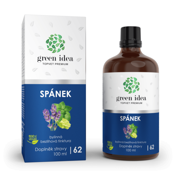 GREEN IDEA Spánek - bezlihová tinktura 100 ml