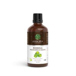 GREEN IDEA Rhodiola - Rozchodnice - tinktura - kapky 50 ml