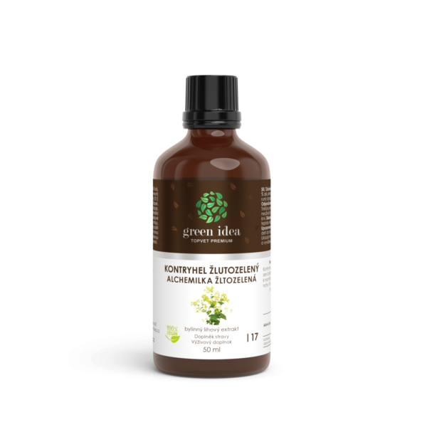 GREEN IDEA Kontryhel žlutozelený 50 ml