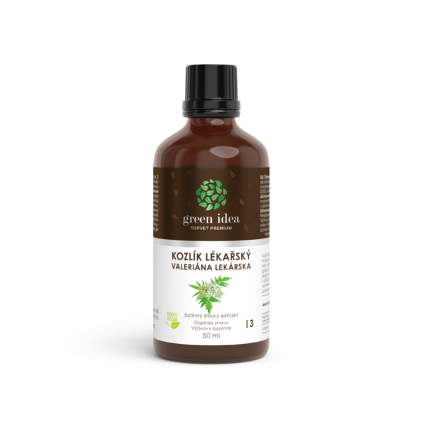 GREEN IDEA Baldriánské kapky - Kozlík Lékařský 50 ml
