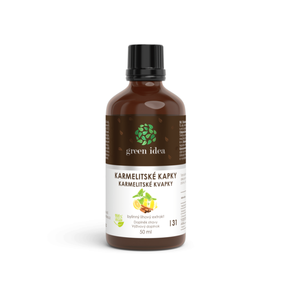 GREEN IDEA Karmelitské kapky 50 ml
