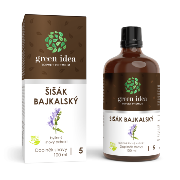 GREEN IDEA Šišák tinktura - kapky 100 ml