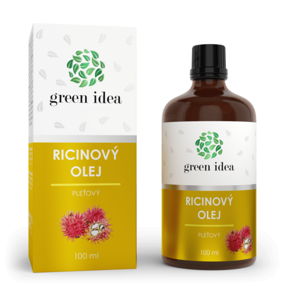 GREEN IDEA Ricinový pleťový olej 100 ml