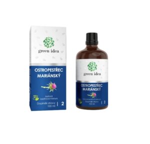 GREEN IDEA Ostropestřec bezlihová tinktura 100 ml