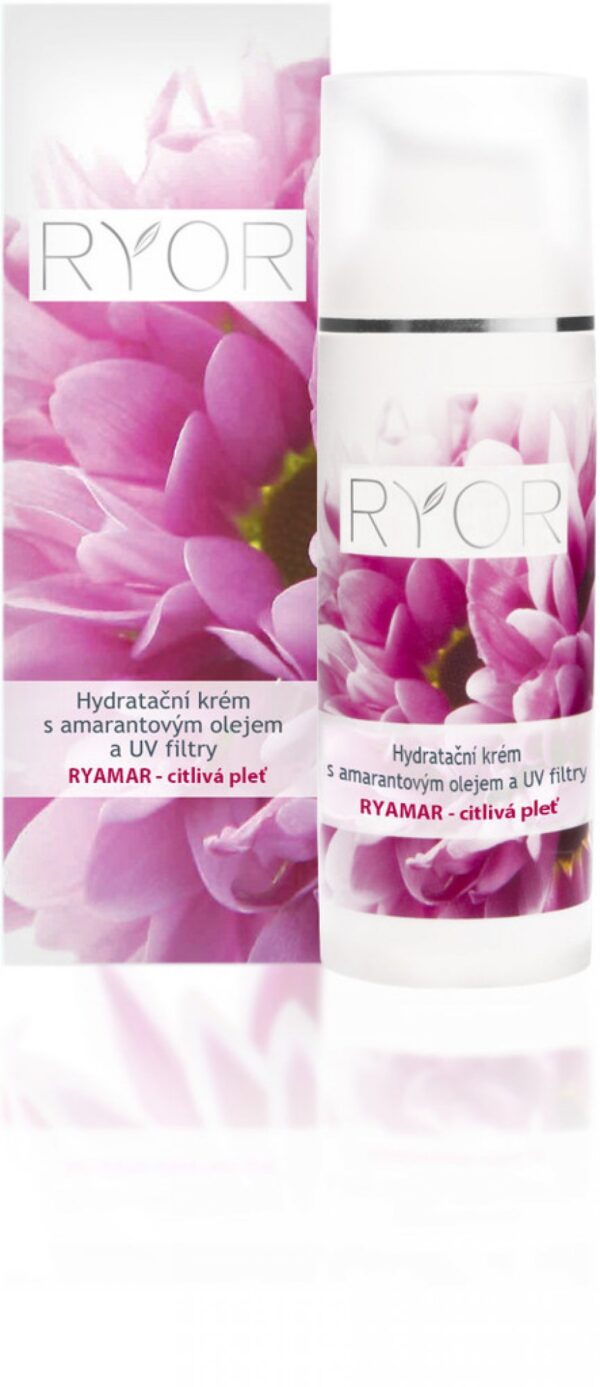 RYOR Hydratační krém s amaratovým olejem a UV filtry 50ml - Image 2