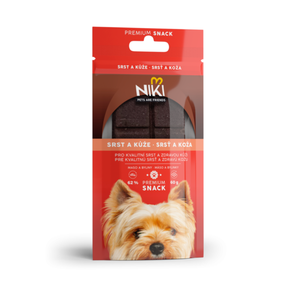 TopVet NIKI SNACK - SRST A KŮŽE