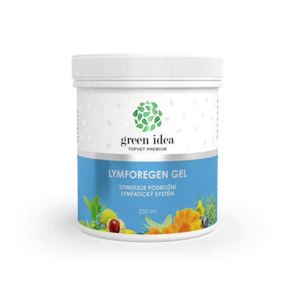 Green Idea Lymforegen masážní gel 250 ml