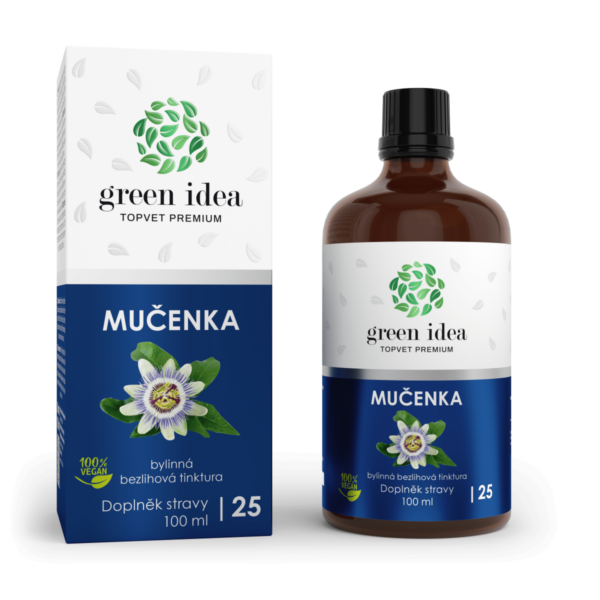 GREEN IDEA MUČENKA bezlihová tinktura 100ml