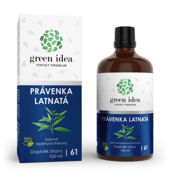 Green Idea PRÁVENKA LATNATÁ bezlihová tinktura 100ml