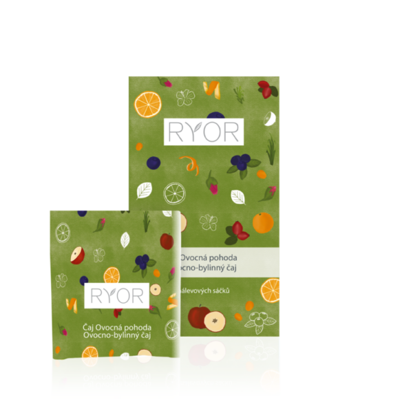 RYOR  Čaj - Ovocná Pohoda - nálevové sáčky 30g