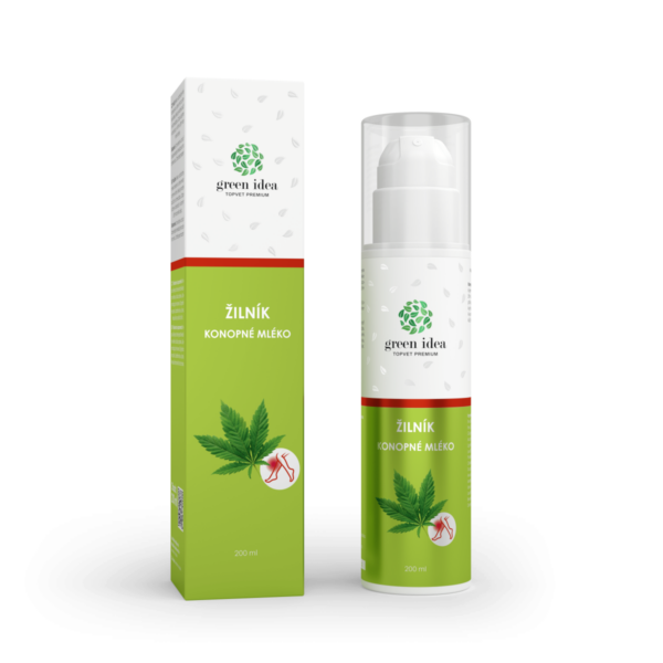Green Idea ŽILNÍK - KONOPNÉ MLÉKO 200ml