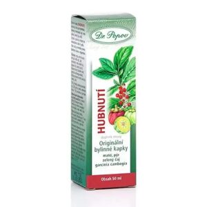 Dr.Popov Hubnutí, originální bylinné kapky, 50 ml