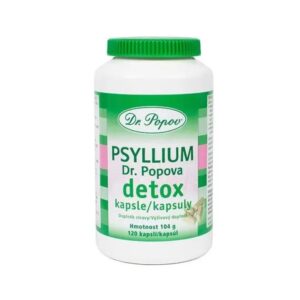 Psyllium Dr. Popova DETOX kapsle 120 ks