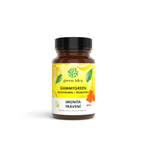 Green Idea  GUMMYGREEN Multivitamín+probiotika (imunita,trávení) tb60