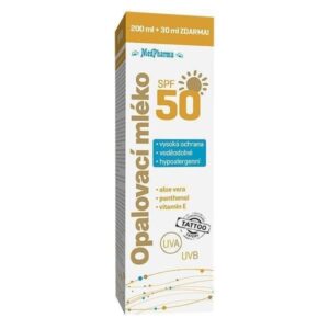 MedPharma opalovací mléko SPF50 230 ml