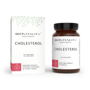 Biovitality Cholesterol bylinný směs tobolky 30ks