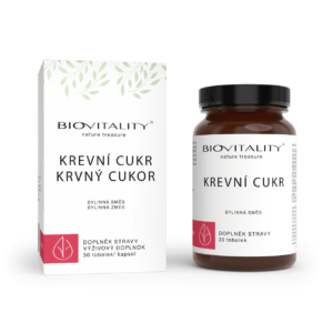 Biovitality Krevní cukr bylinná směs tobolky 30ks