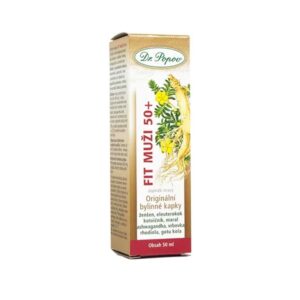 Dr.Popov Fit muži 50+ originální bylinné kapky 50 ml