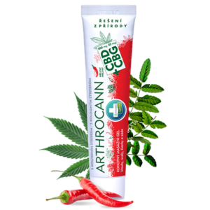Annabis Arthrocann konopný gel hřejivý na klouby svaly šlachy 75ml