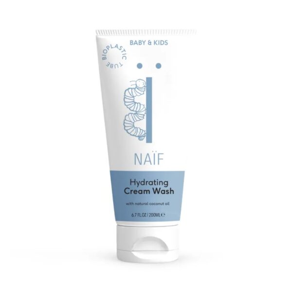 NAIF Hydratační mycí krém přírodní 200ml P059