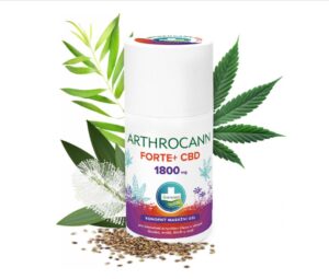 Annabis Arthrocann Forte CBD+1800mg masážní gel 90ml