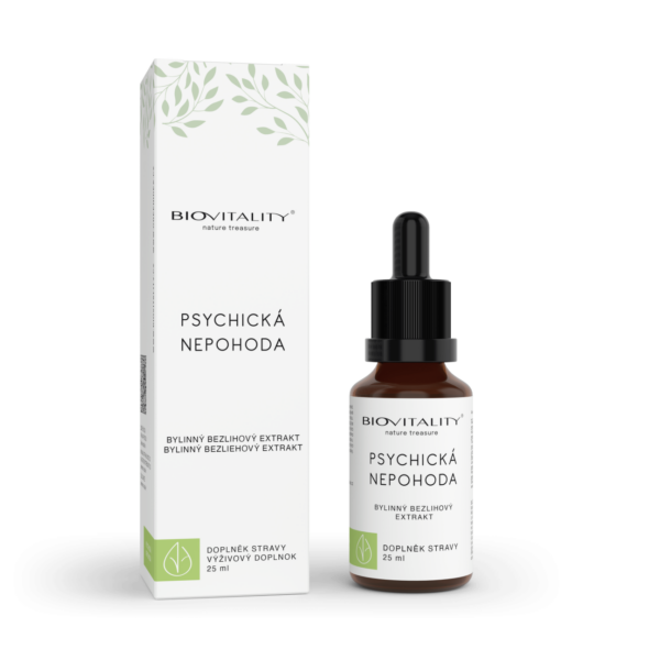 Biovitality Psychická nepohoda bezlihová tinktura 25ml