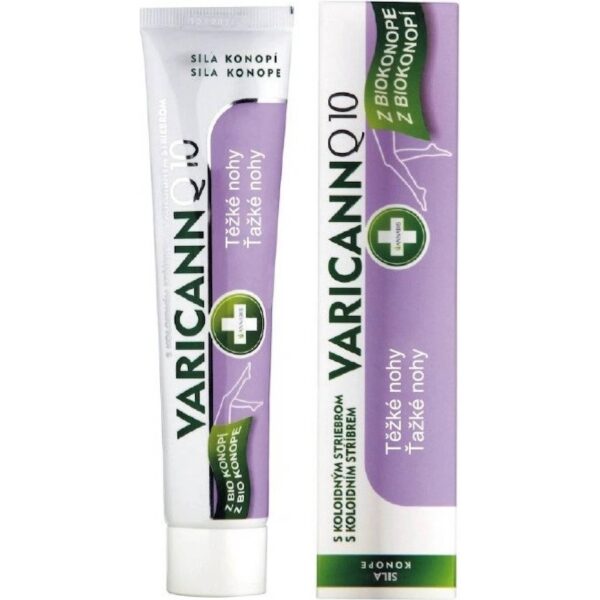 Annabis Varicann Q10 gel s koloidním stříbrem 75 ml - Image 2