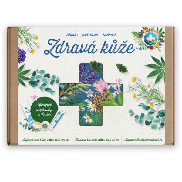 Annabis DÁRKOVÁ SADA - ZDRAVÁ KŮŽE Atopicann krém 100ml+Balcann mast 50ml+Sprchová emulze 250ml - Image 2