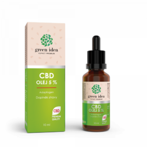 Green Idea CBD olej 5 % adaptogen