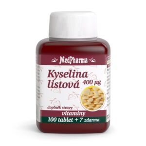 MedPharma Kyselina listová 400 µg 107tb