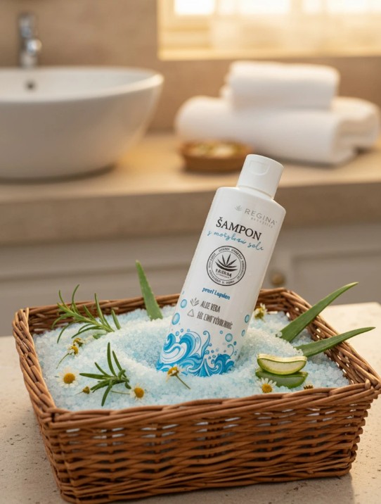 Regina šampon s mořskou solí 250ml proti lupům - Obrázek 2