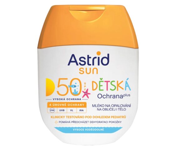 ASTRID SUN Dětské mléko na opalování SPF 50 60 ml