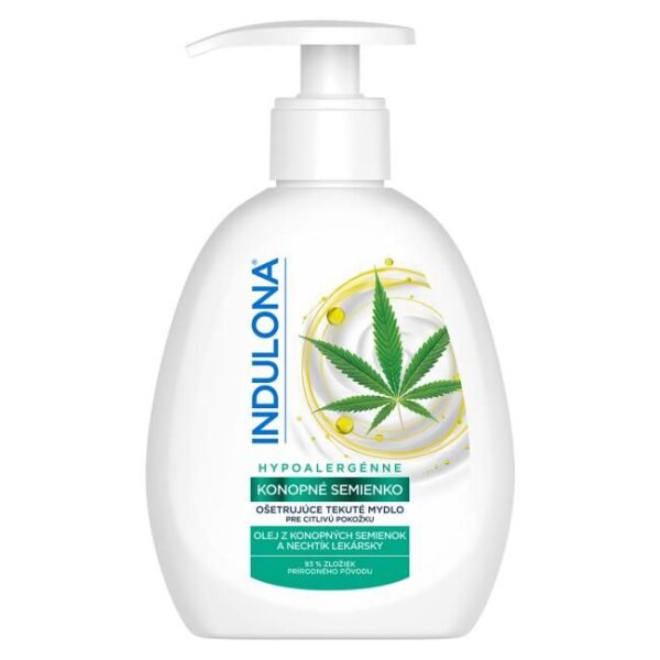 Indulona Konopné semínko tekuté mýdlo 250ml